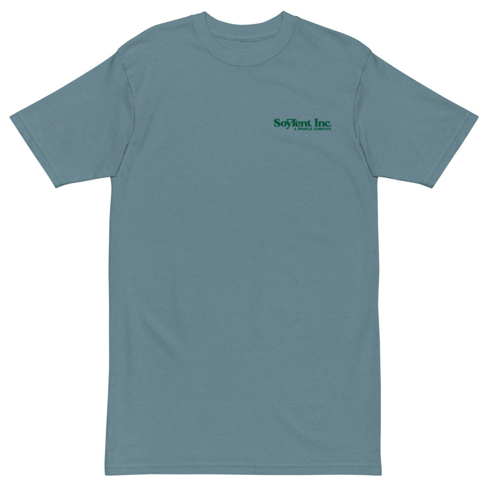 Soylent Green Men’s  Embroidered Heavyweight T-Shirt