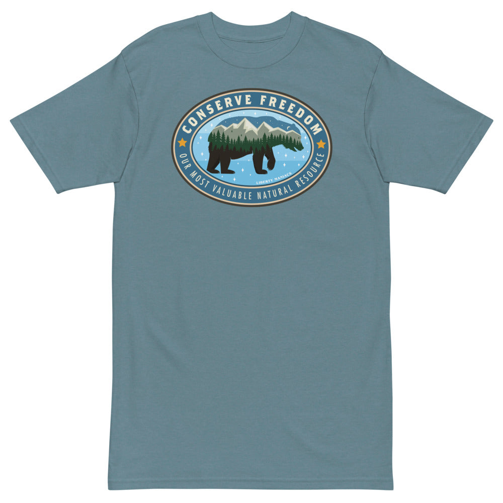 Conserve Freedom High Country Men’s Premium Heavyweight tee