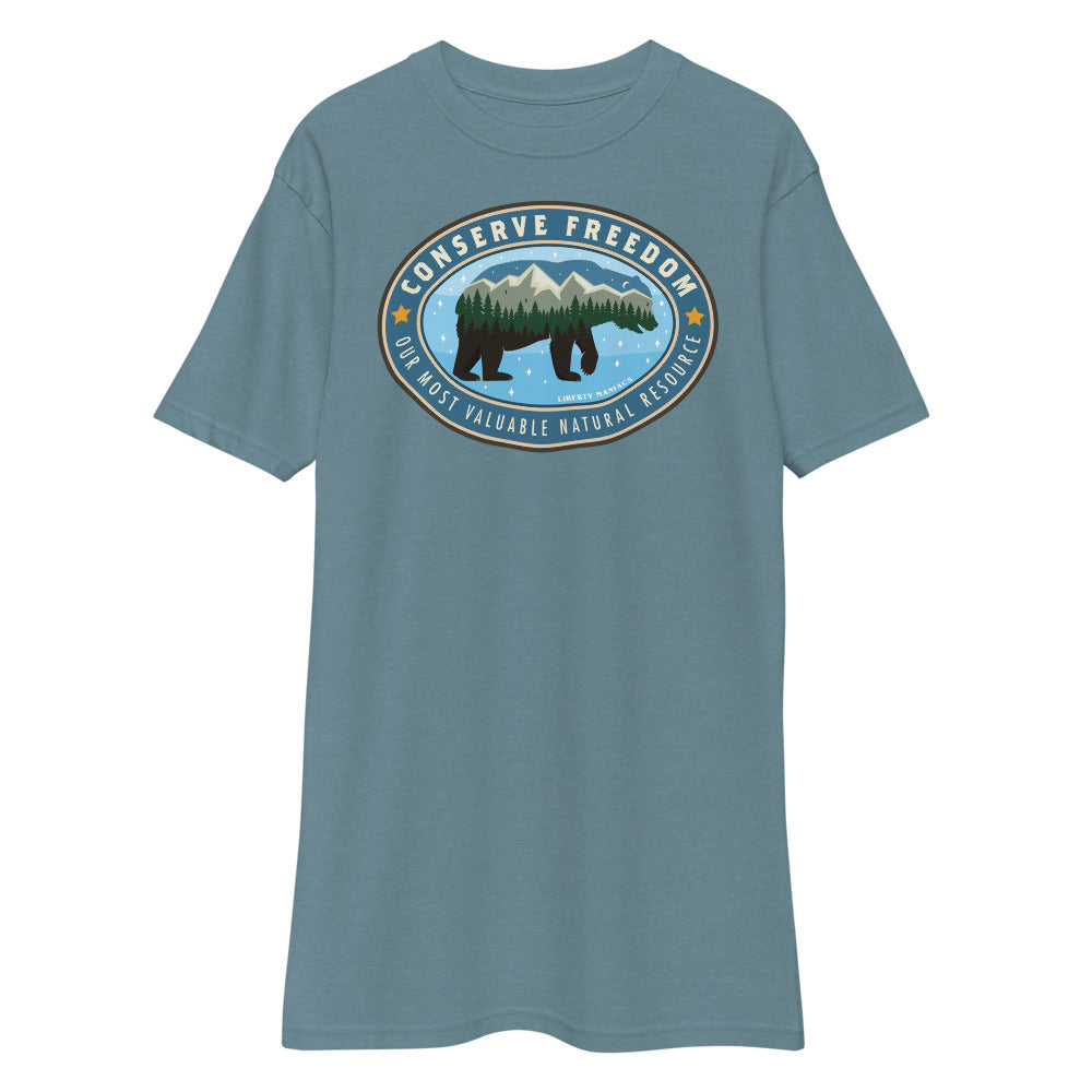 Conserve Freedom High Country Men’s Premium Heavyweight tee