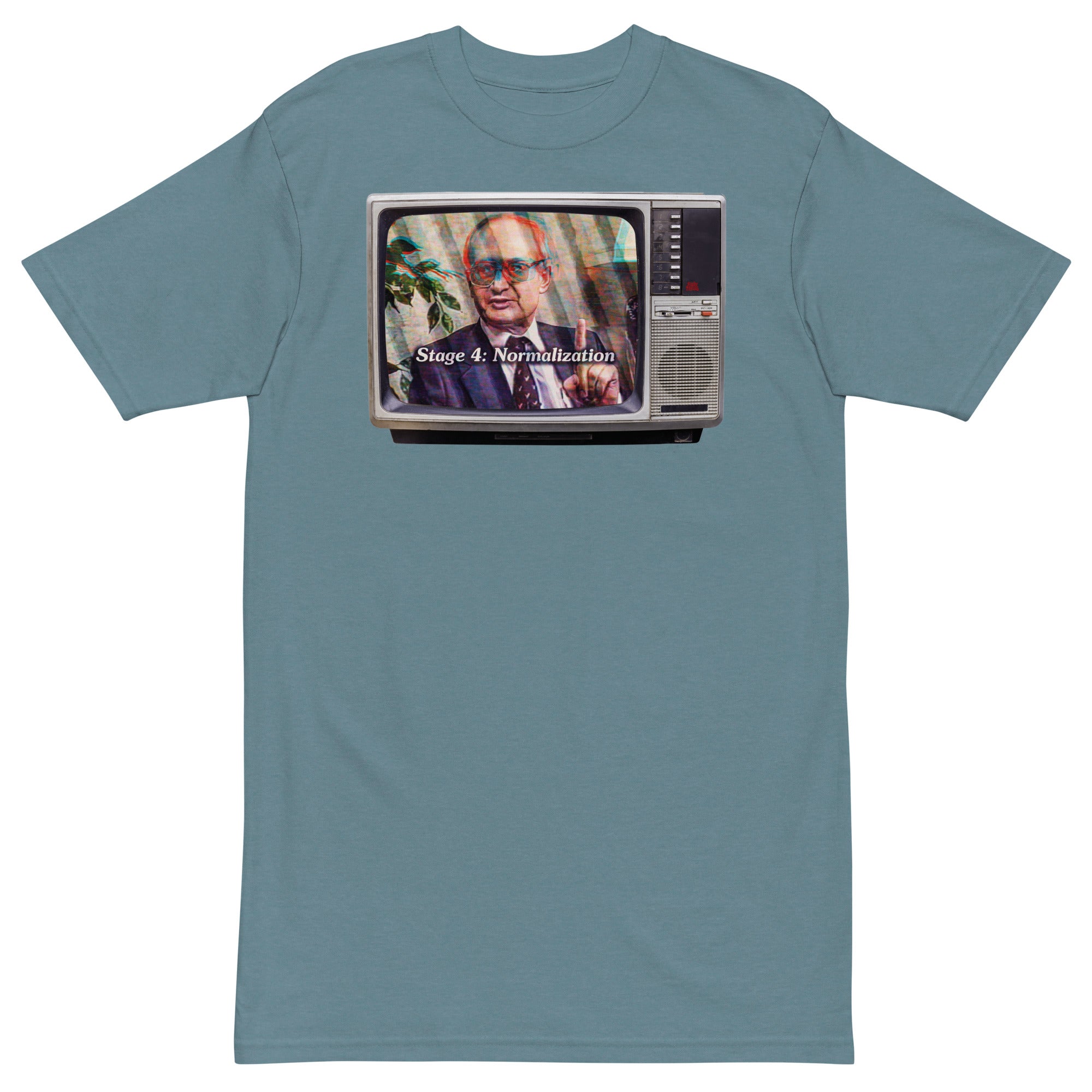 Yuri Bezmenov The Fourth Stages of Ideological Subversion Men’s Heavyweight Graphic Tee