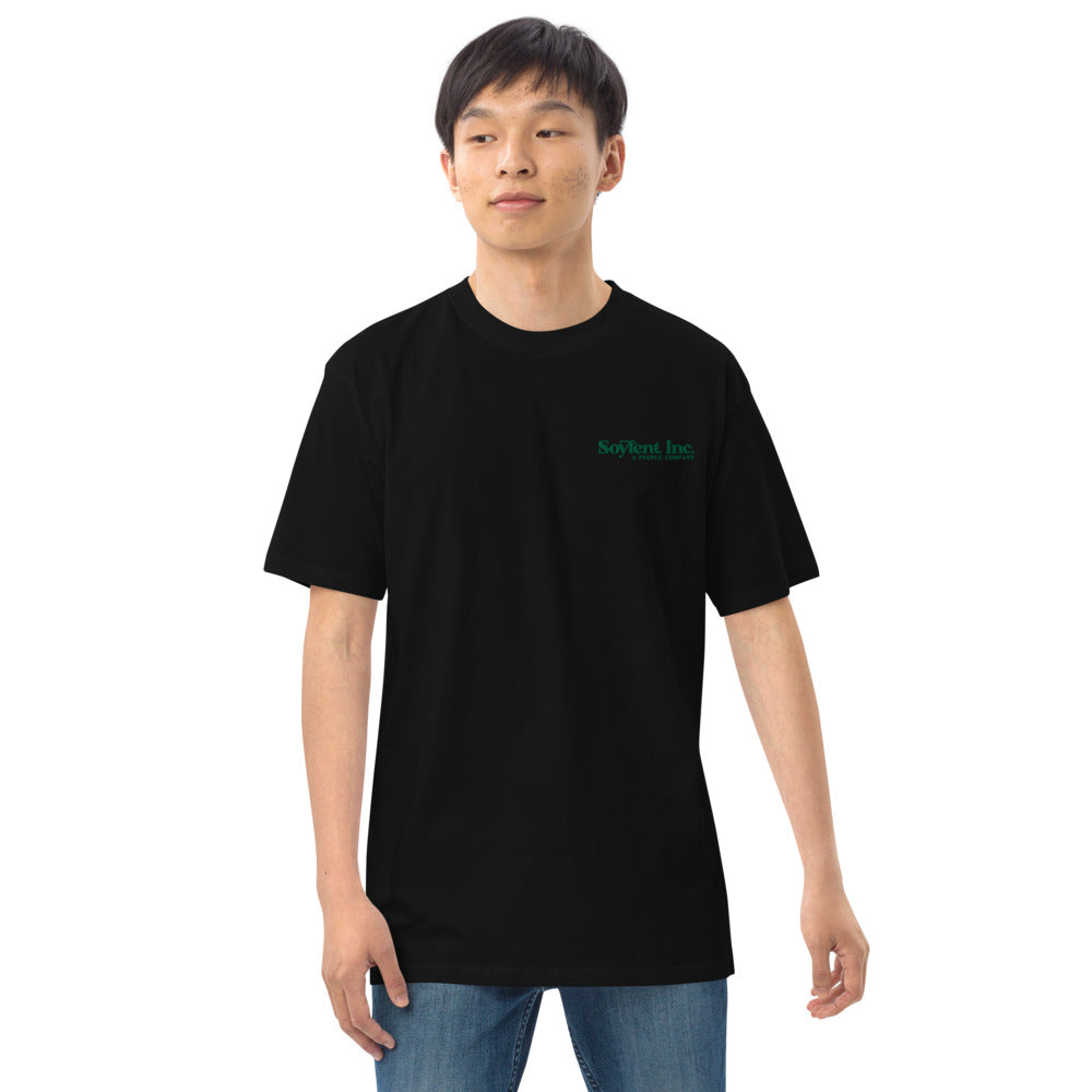 Soylent Green Men’s  Embroidered Heavyweight T-Shirt