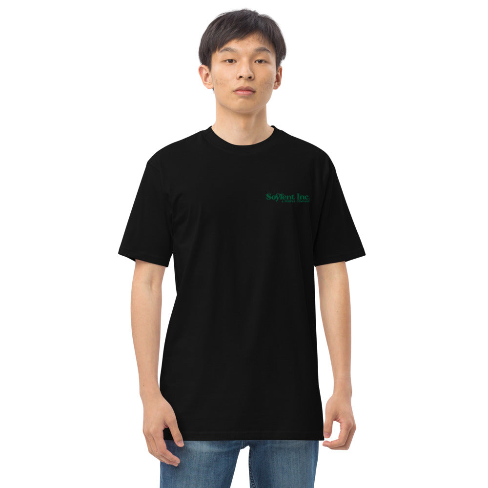 Soylent Green Men’s  Embroidered Heavyweight T-Shirt