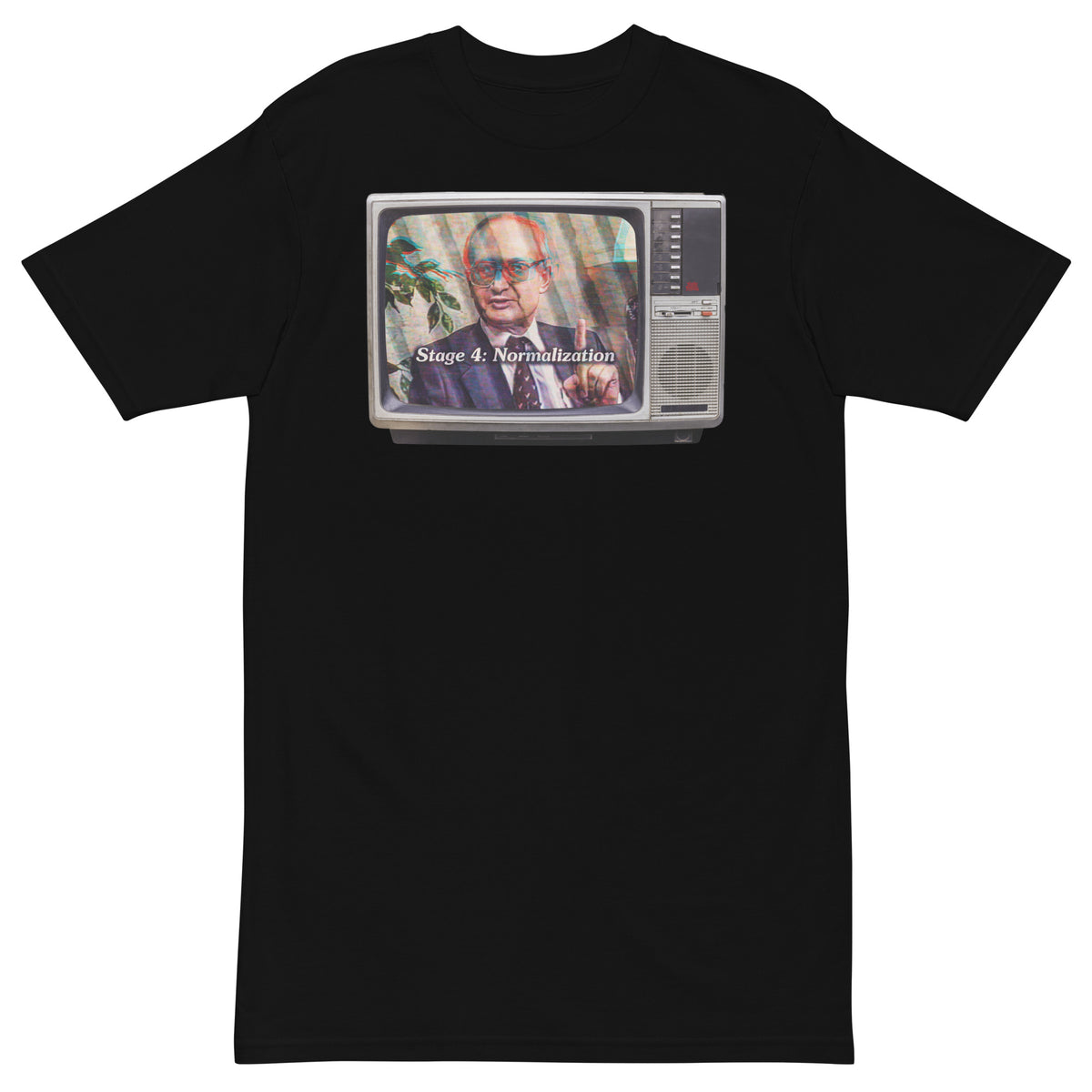 Yuri Bezmenov The Fourth Stages of Ideological Subversion Men’s Heavyweight Graphic Tee