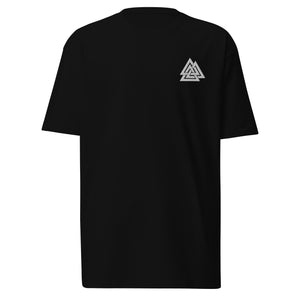 Valknut Men’s Heavyweight Embroidered T-Shirt