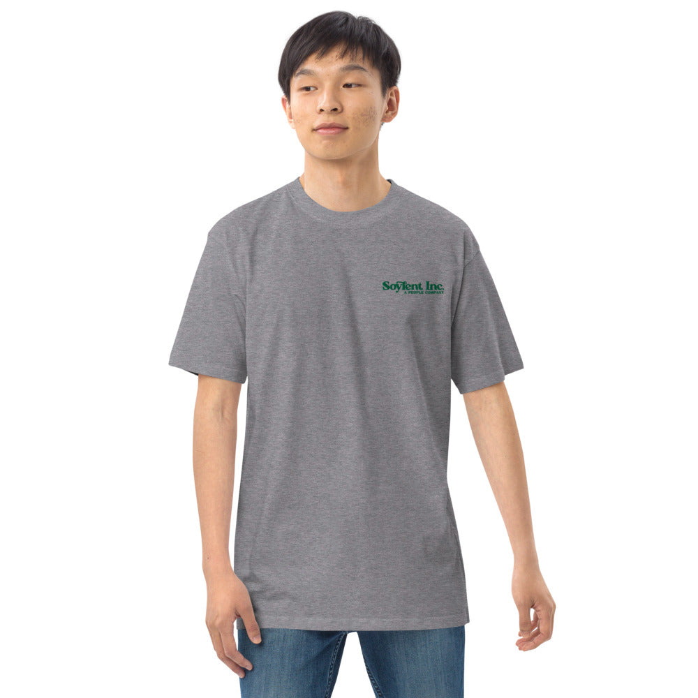 Soylent Green Men’s  Embroidered Heavyweight T-Shirt