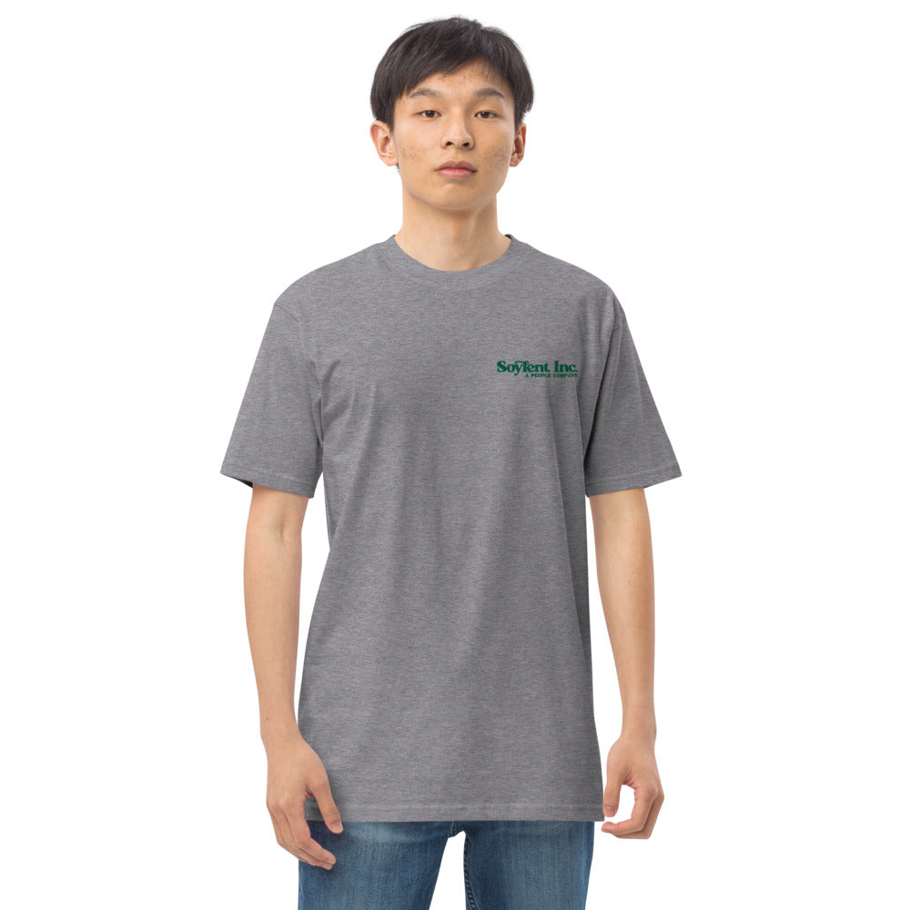 Soylent Green Men’s  Embroidered Heavyweight T-Shirt