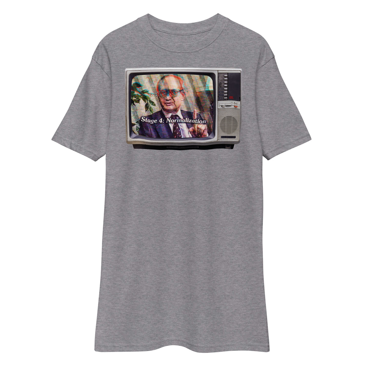 Yuri Bezmenov The Fourth Stages of Ideological Subversion Men’s Heavyweight Graphic Tee