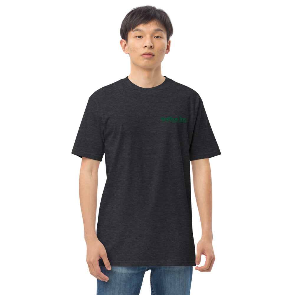 Soylent Green Men’s  Embroidered Heavyweight T-Shirt