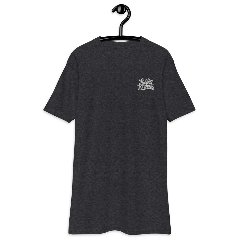 Liberty Maniacs Men’s Premium Heavyweight Embroidered Tee