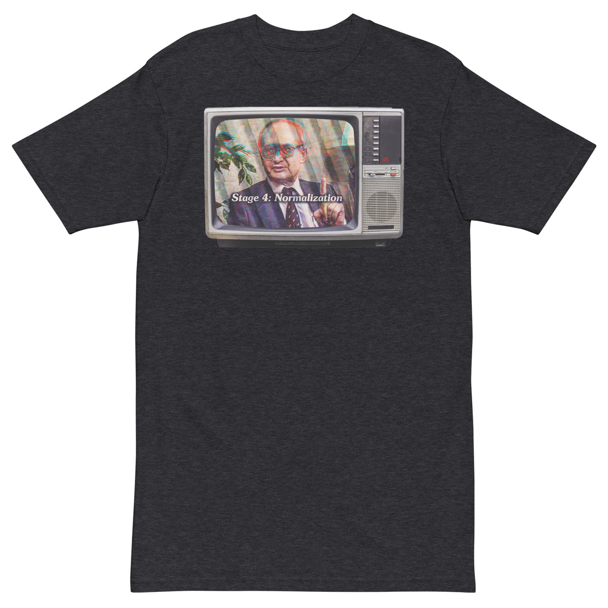 Yuri Bezmenov The Fourth Stages of Ideological Subversion Men’s Heavyweight Graphic Tee