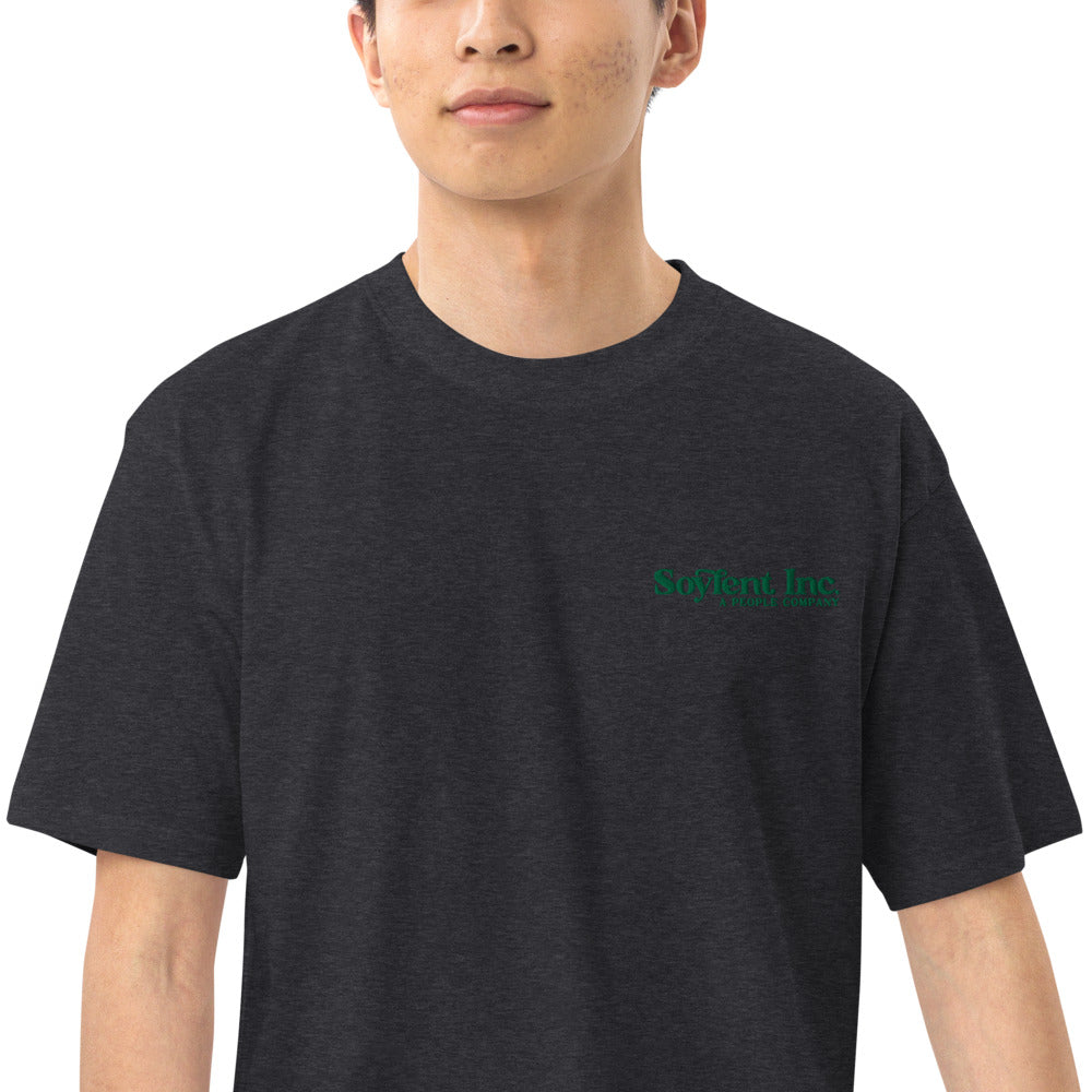Soylent Green Men’s  Embroidered Heavyweight T-Shirt