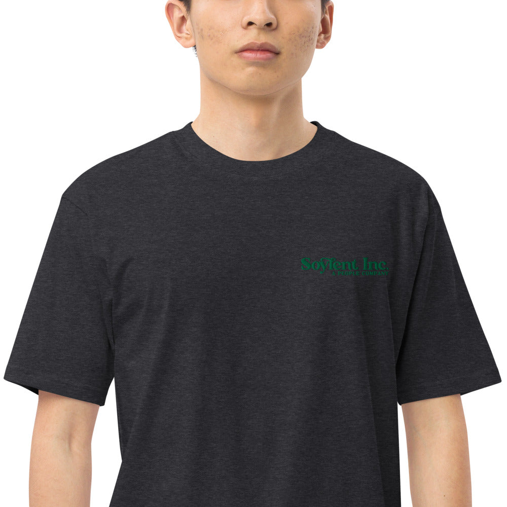 Soylent Green Men’s  Embroidered Heavyweight T-Shirt