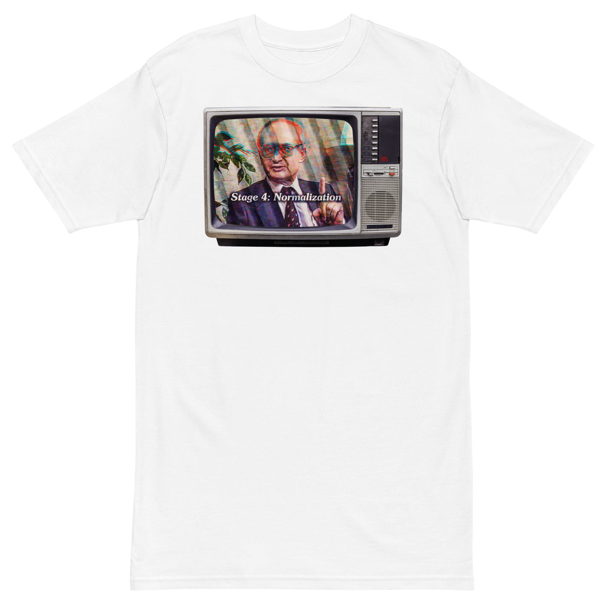 Yuri Bezmenov The Fourth Stages of Ideological Subversion Men’s Heavyweight Graphic Tee