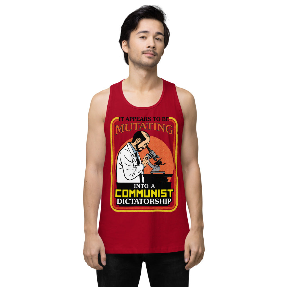 It Appears To Be Mutating Into A Communist Dictatorship Men’s Heavyweight Tank Top