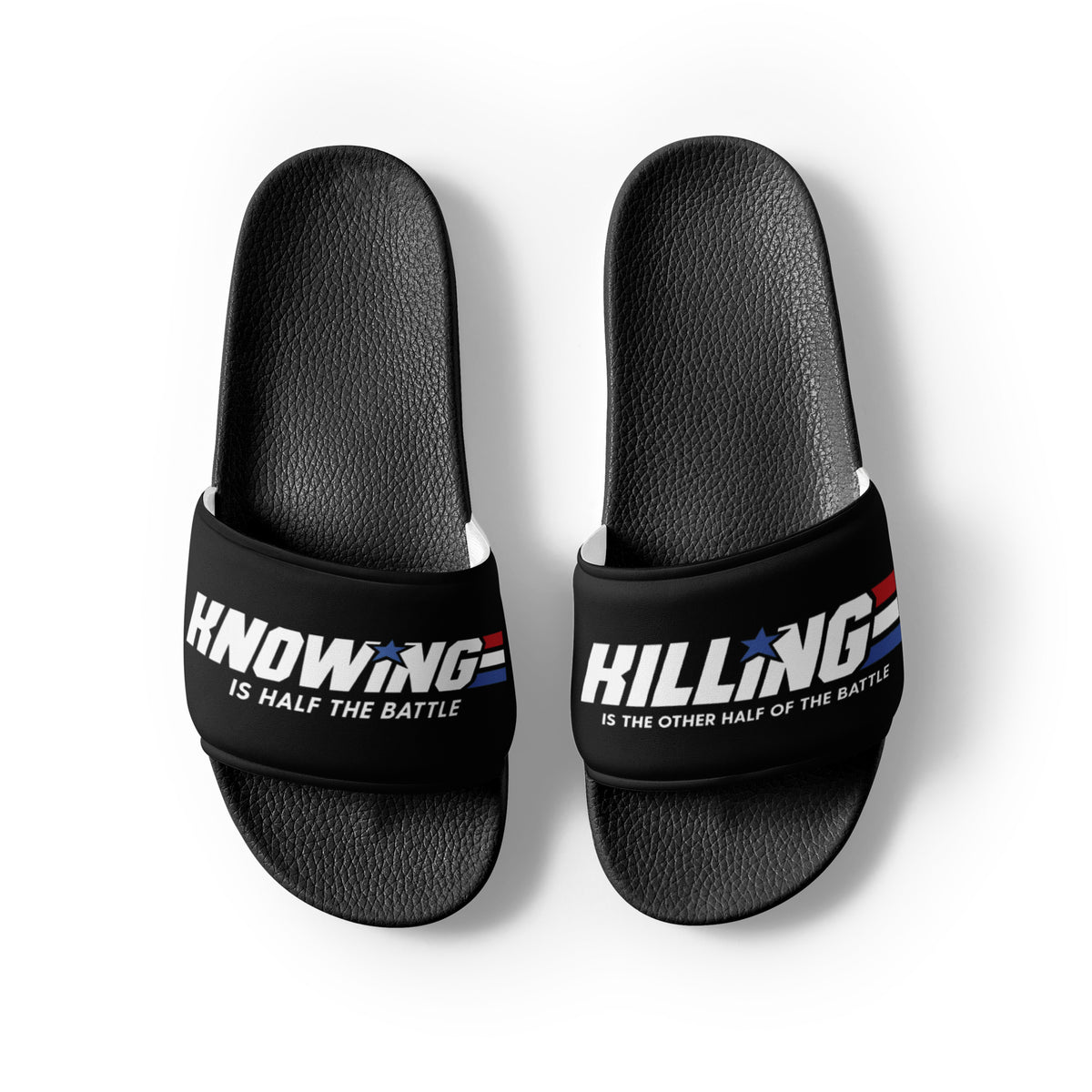 Knowing is Half the Battle Men’s slides