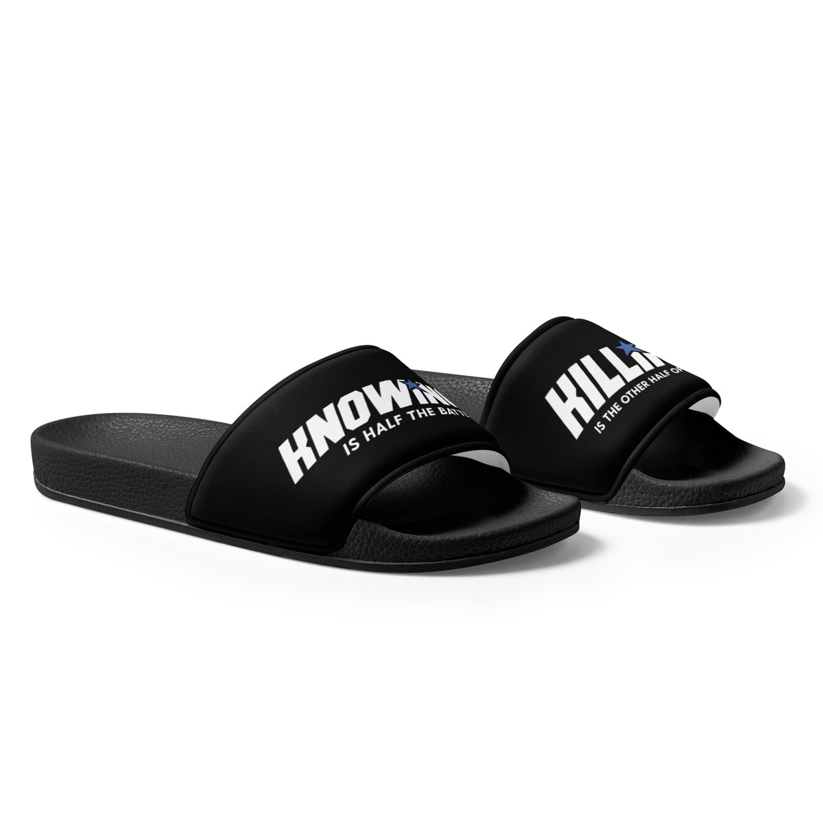 Knowing is Half the Battle Men’s slides