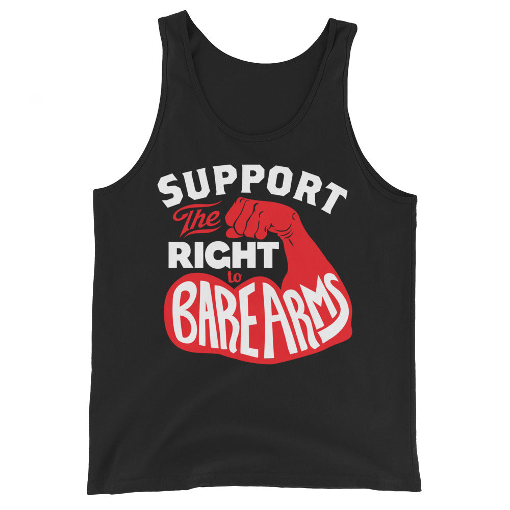 Right To Bare Arms Fine Jersey Tank Top - Liberty Maniacs