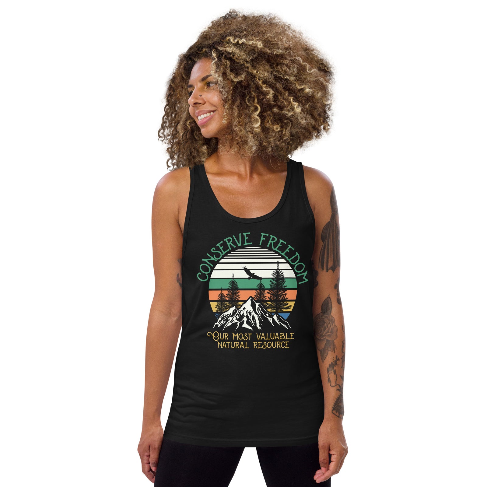 Conserve Freedom Unisex Tank Top