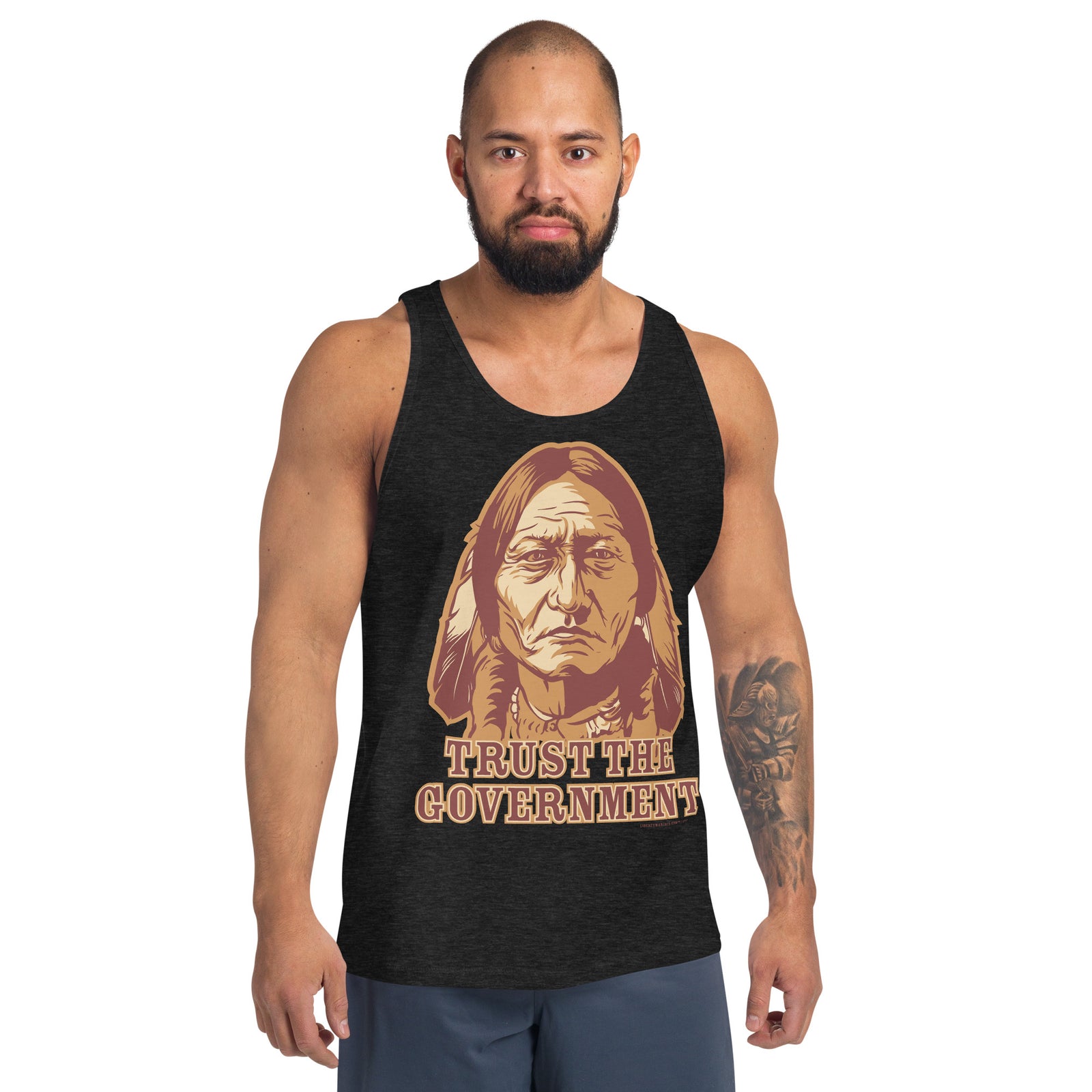 Trust the Government Sitting Bull Tank Tops