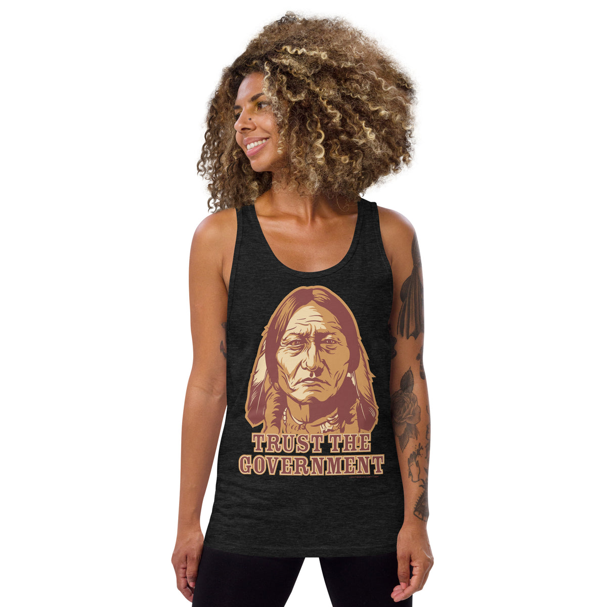 Trust the Government Sitting Bull Tank Tops