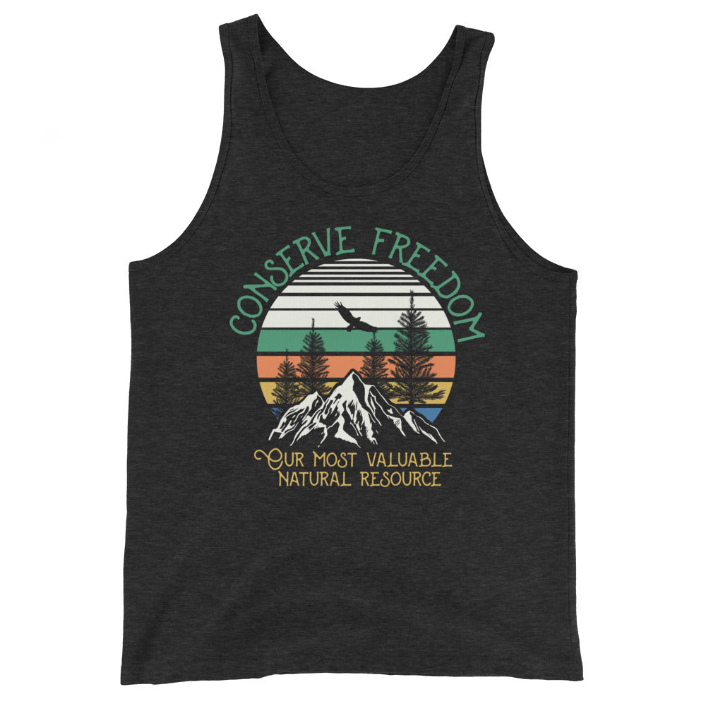 Conserve Freedom Unisex Tank Top