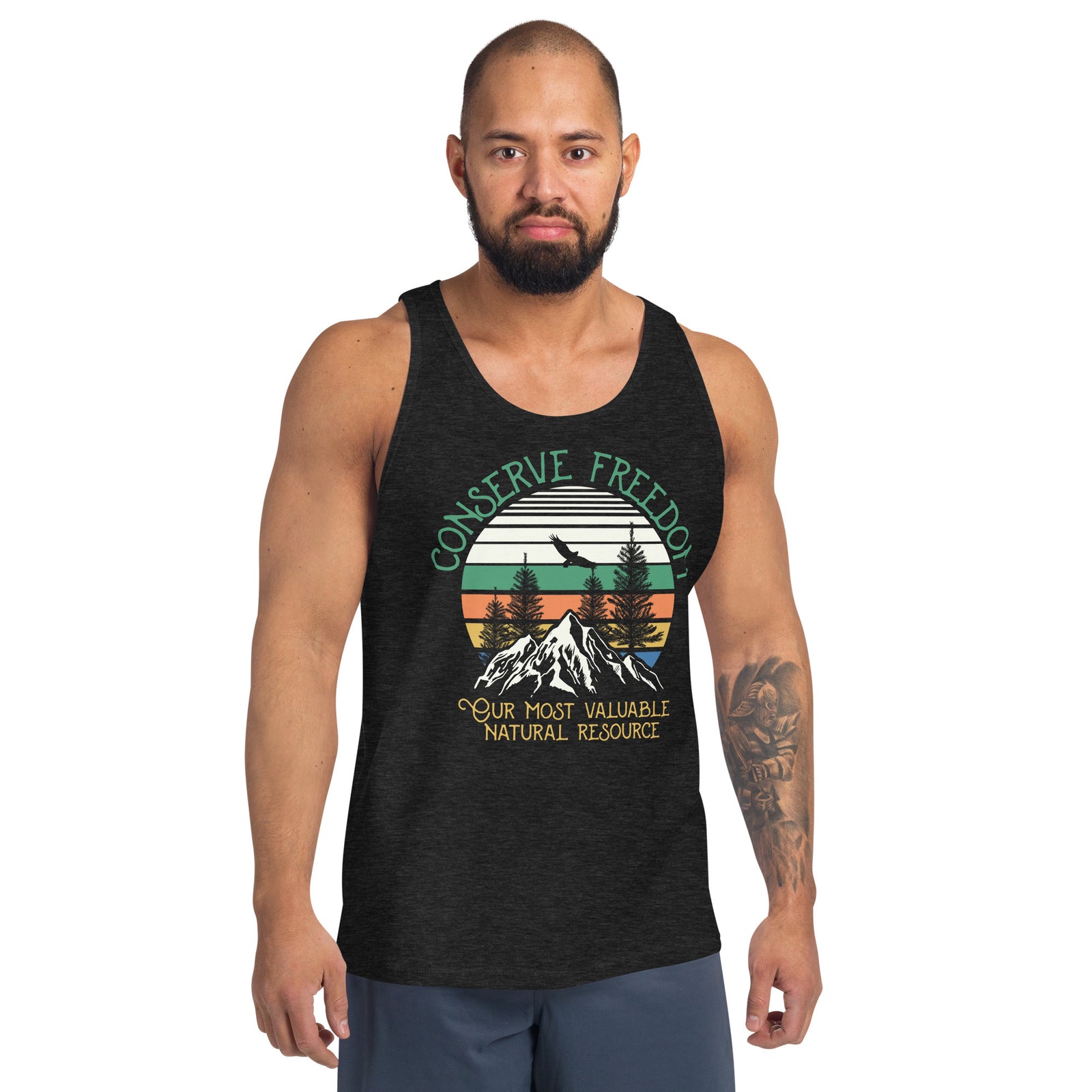 Conserve Freedom Unisex Tank Top