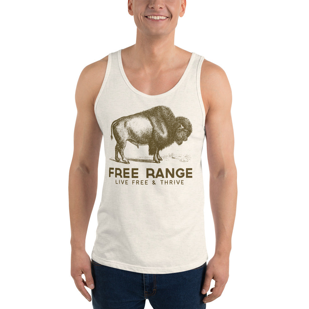 Free Range Live Free Unisex Tank Top