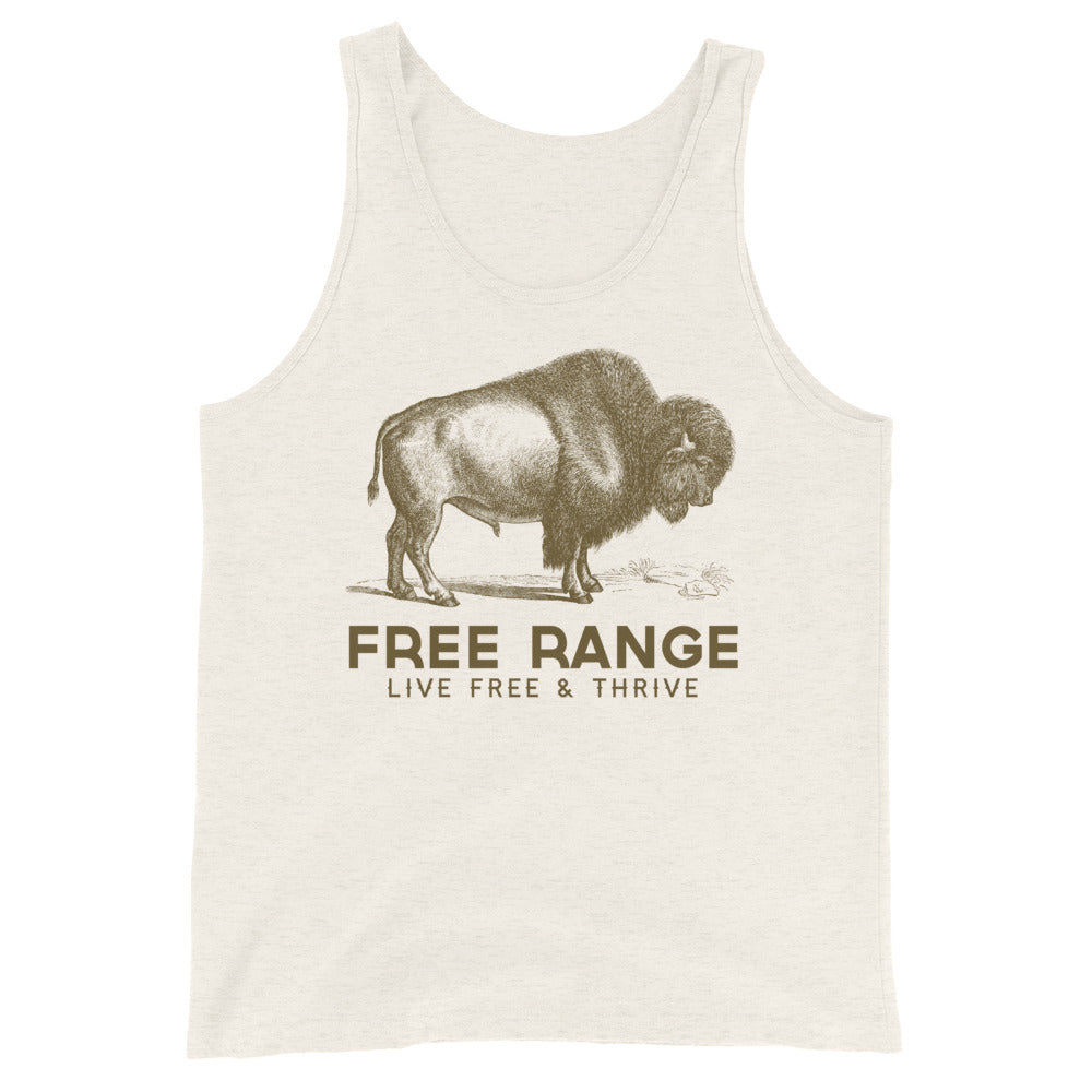 Free Range Live Free Unisex Tank Top