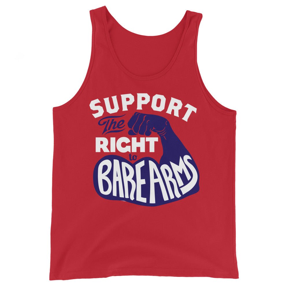 Right To Bare Arms Fine Jersey Tank Top - Liberty Maniacs