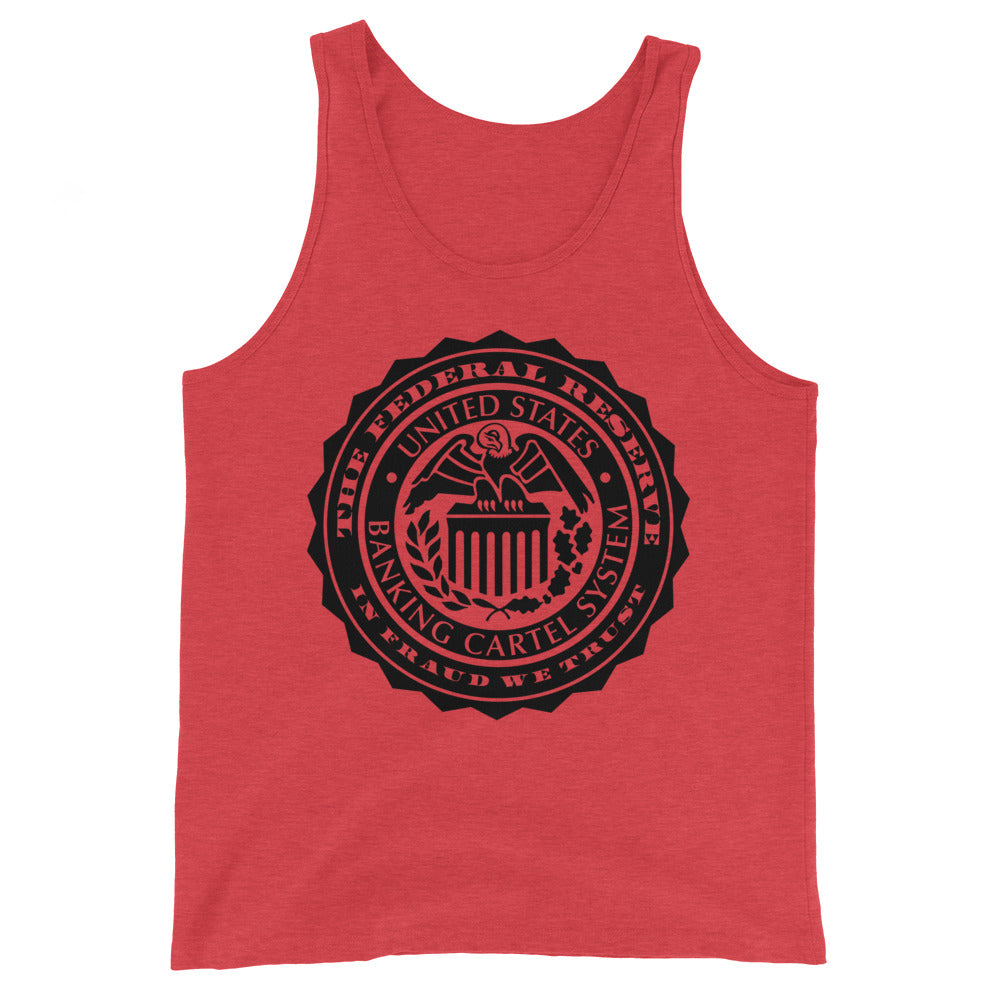 Federal Reserve Banking Cartel Unisex Tank Top