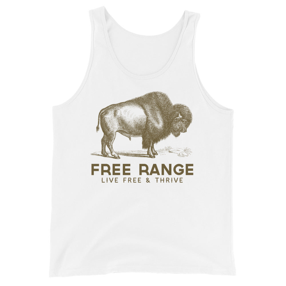 Free Range Live Free Unisex Tank Top