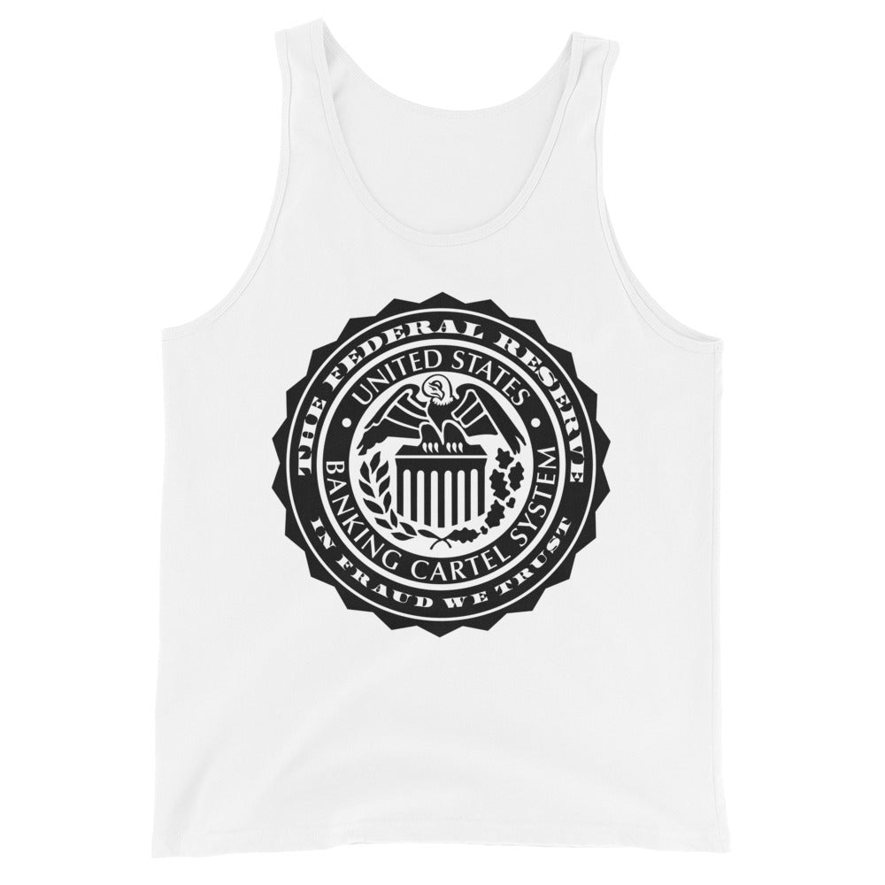 Federal Reserve Banking Cartel Unisex Tank Top