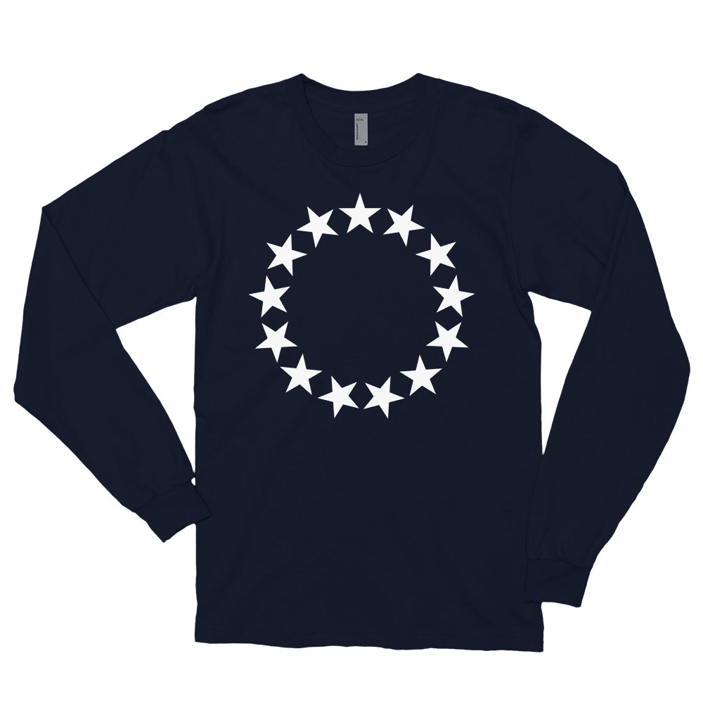 Betsy Ross 13 Stars Long Sleeve T-Shirt