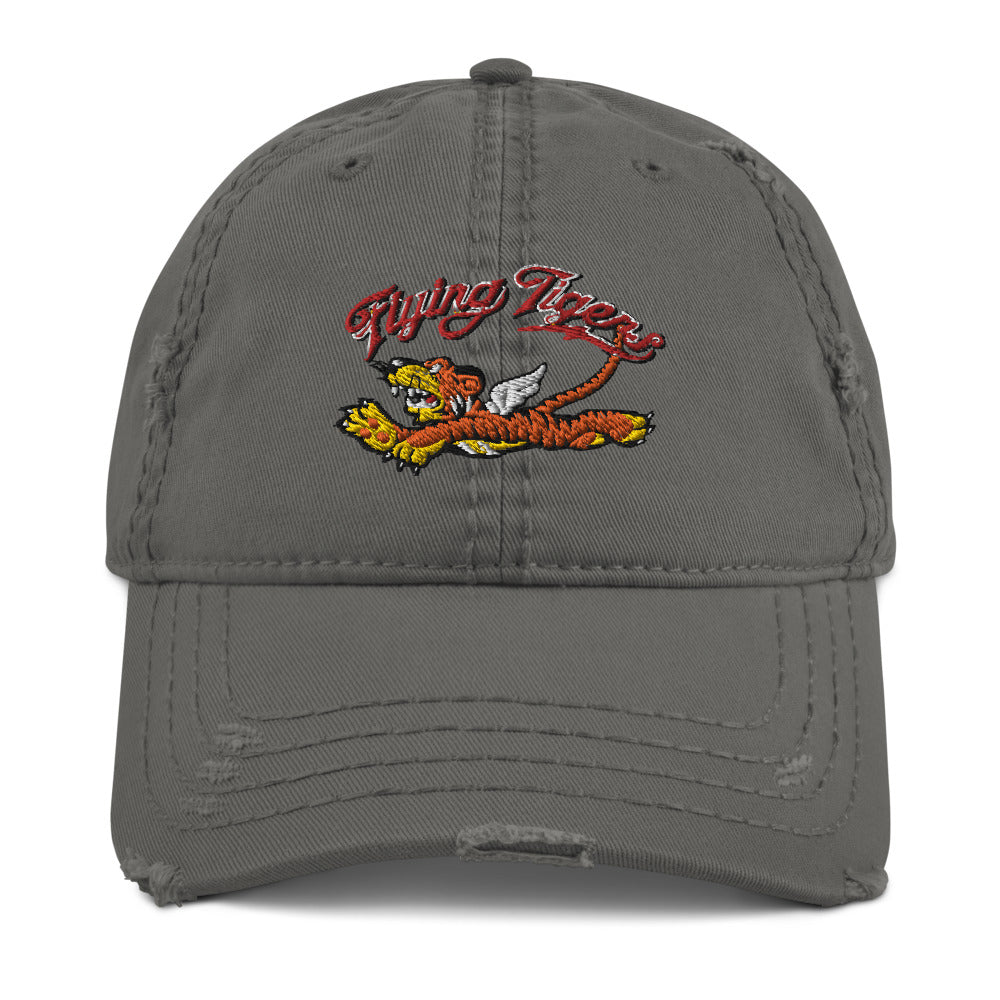 Flying Tigers Distressed Dad Hat