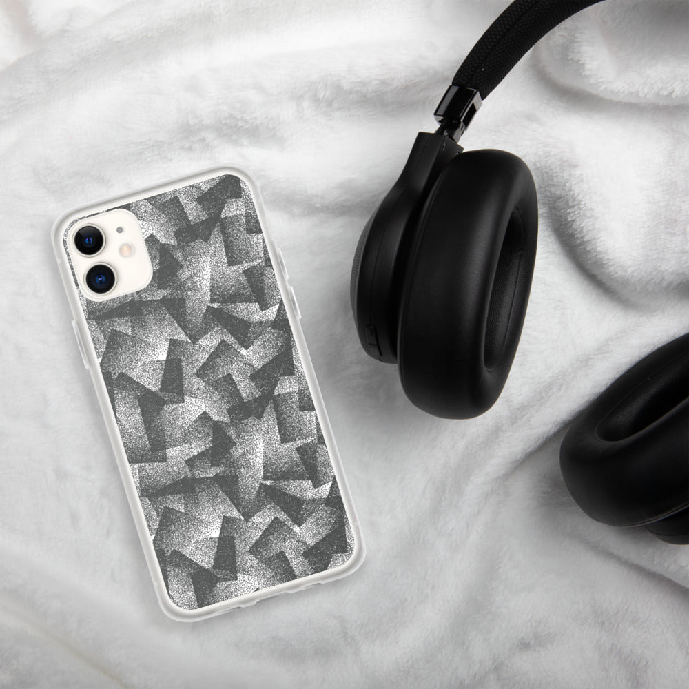 Stippled Abstraction iPhone Case