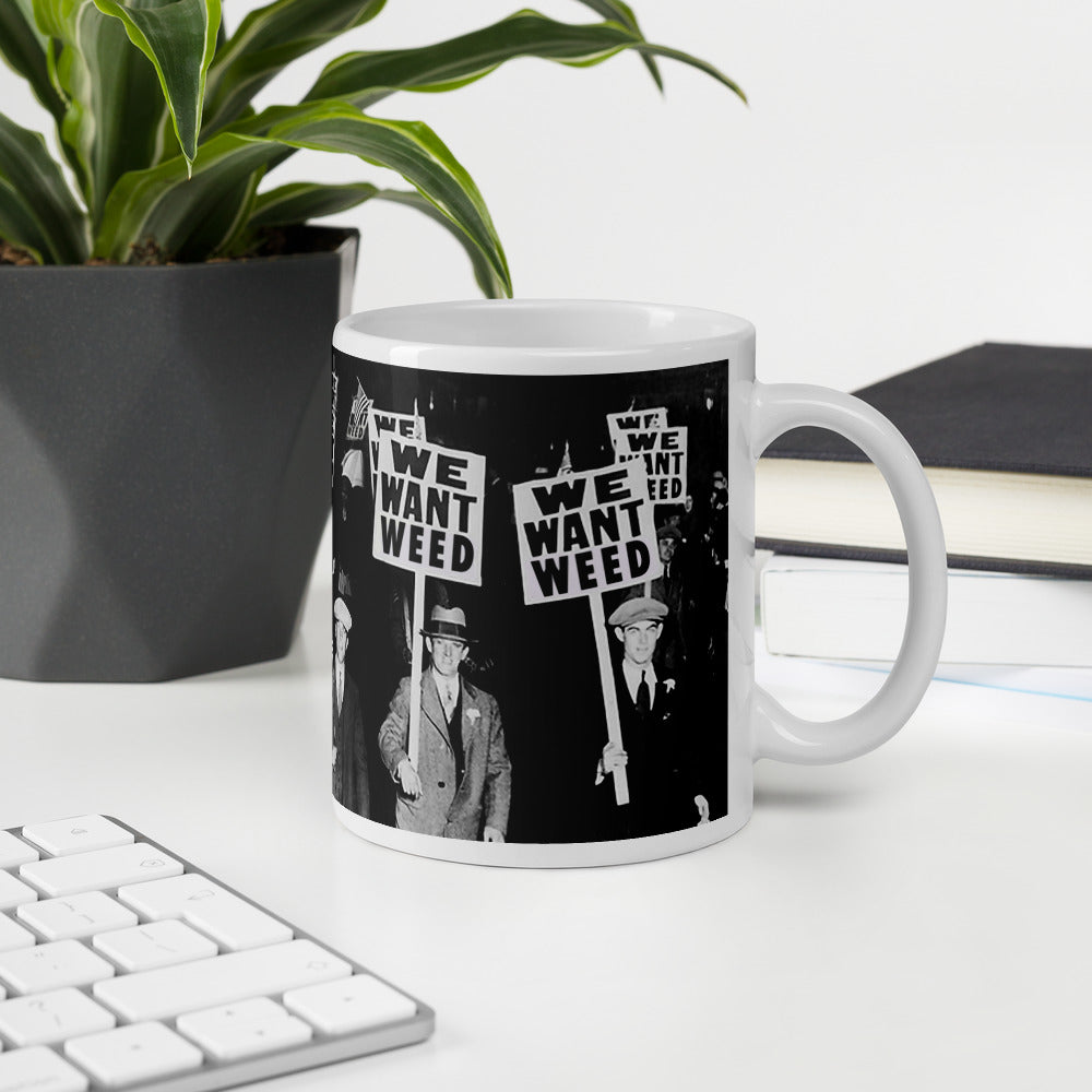 Weed Prohibition Marchers Mug