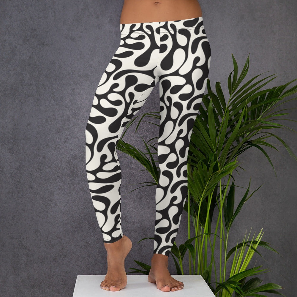 Psychedelic Print Liberty Maniacs Yoga Leggings