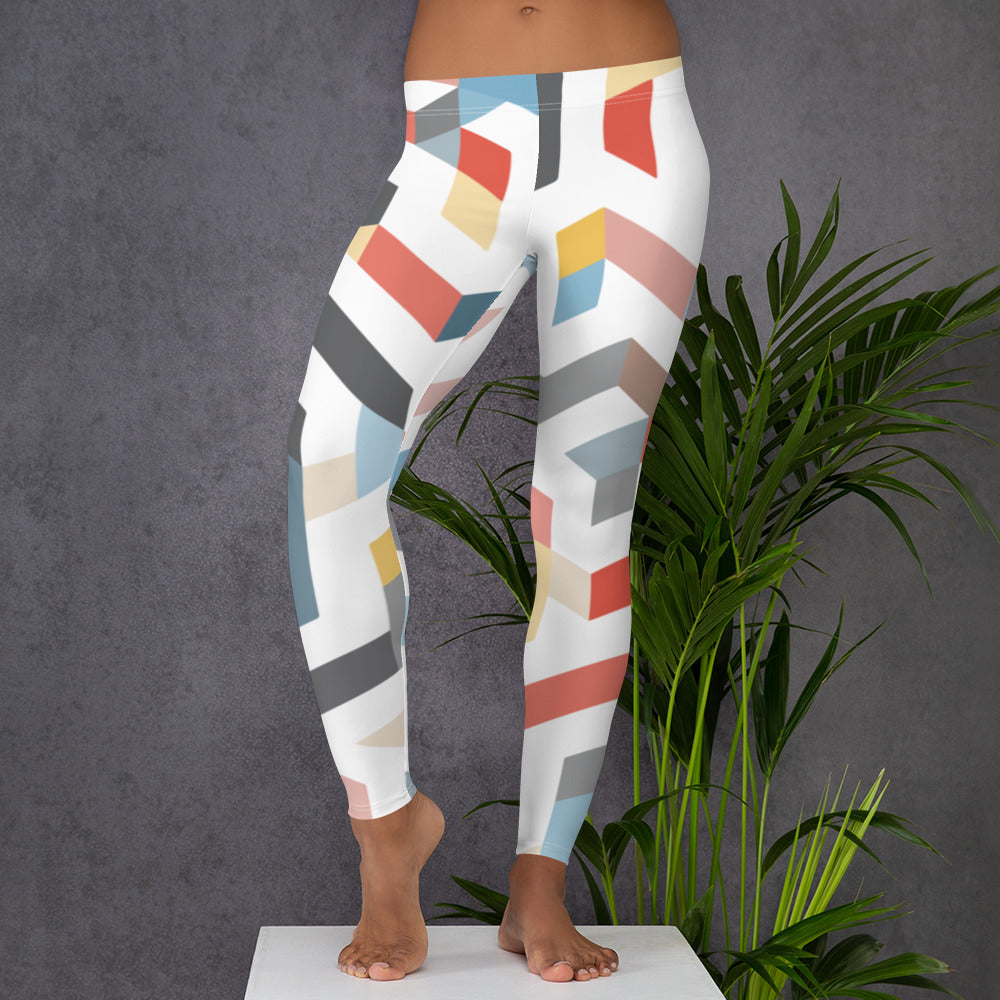 Gotland Maze Pattern Leggings