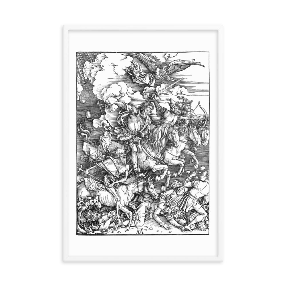 Albrecht Dürer Framed Four Horsemen of the Apocalypse Giclée Print