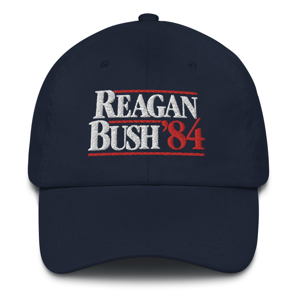Reagan Bush 1984 Reproduction Campaign Dad hat
