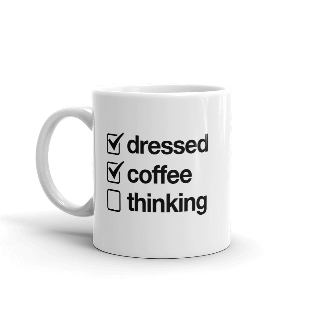 Morning Checklist Coffee Mug