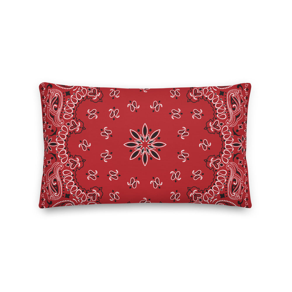 Bandana Pattern Premium Pillow