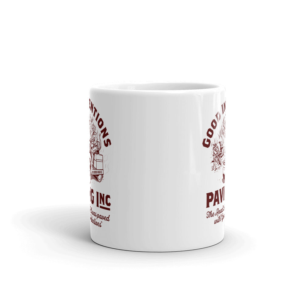 Good Intentions Paving Mug