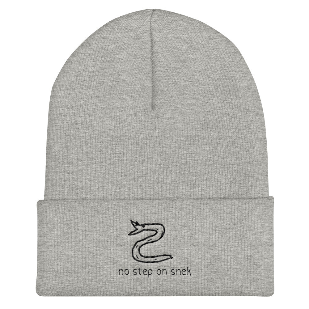 No Step On Snek Cuffed Watch Cap