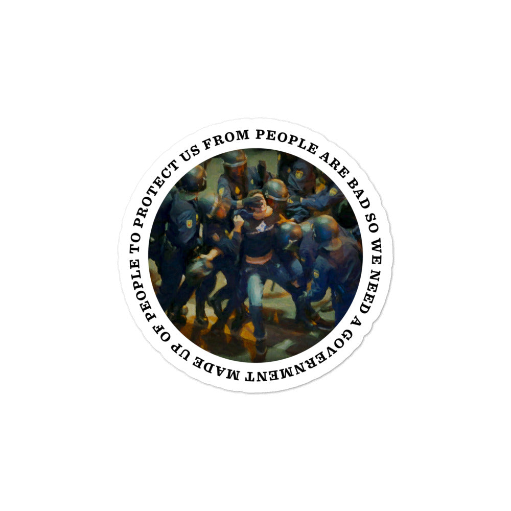 Circular Logic State Sticker