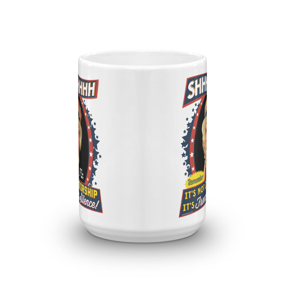 Freedom Silence Uncle Sam Mug