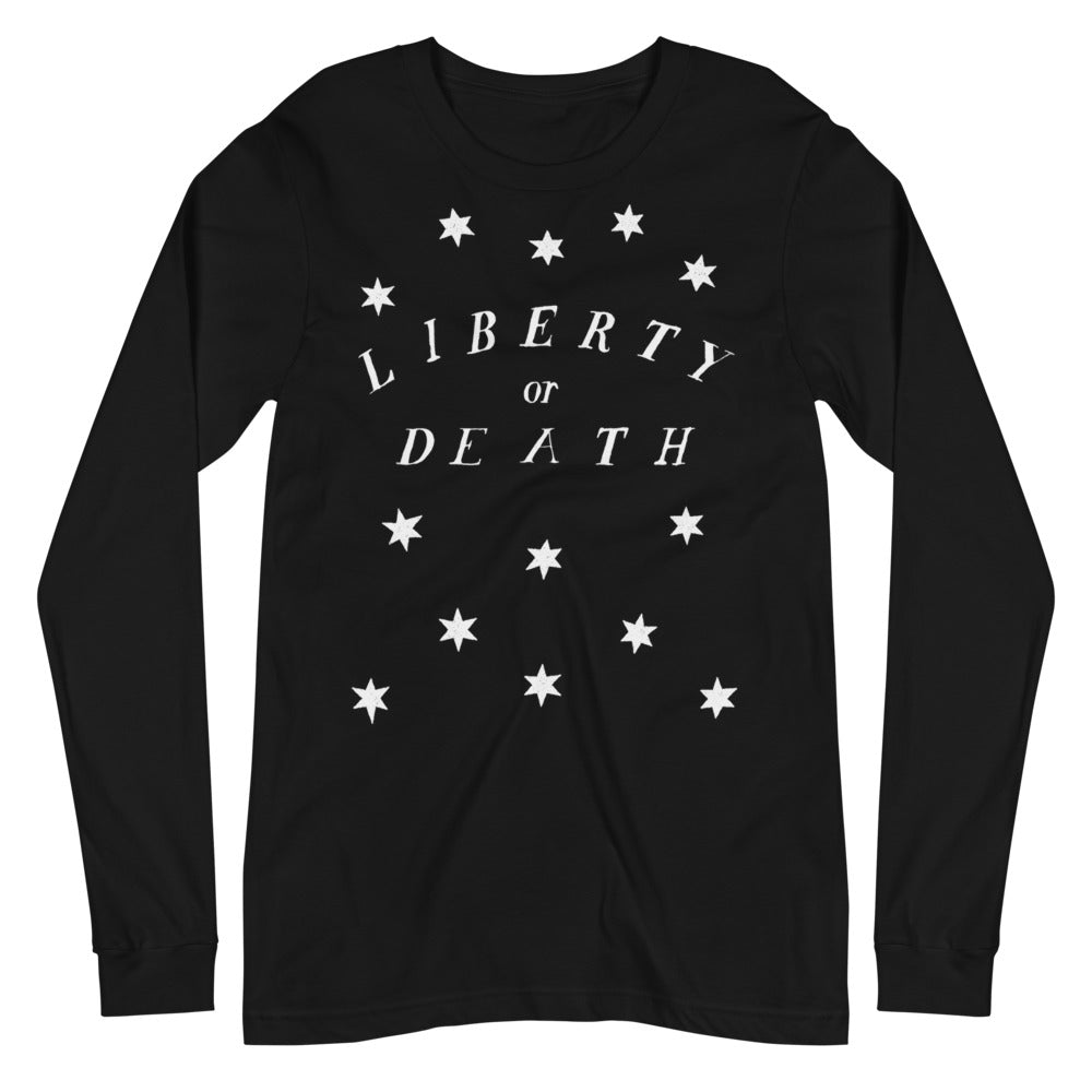 Liberty or Death Colonial 13 Stars Unisex Long Sleeve Tee