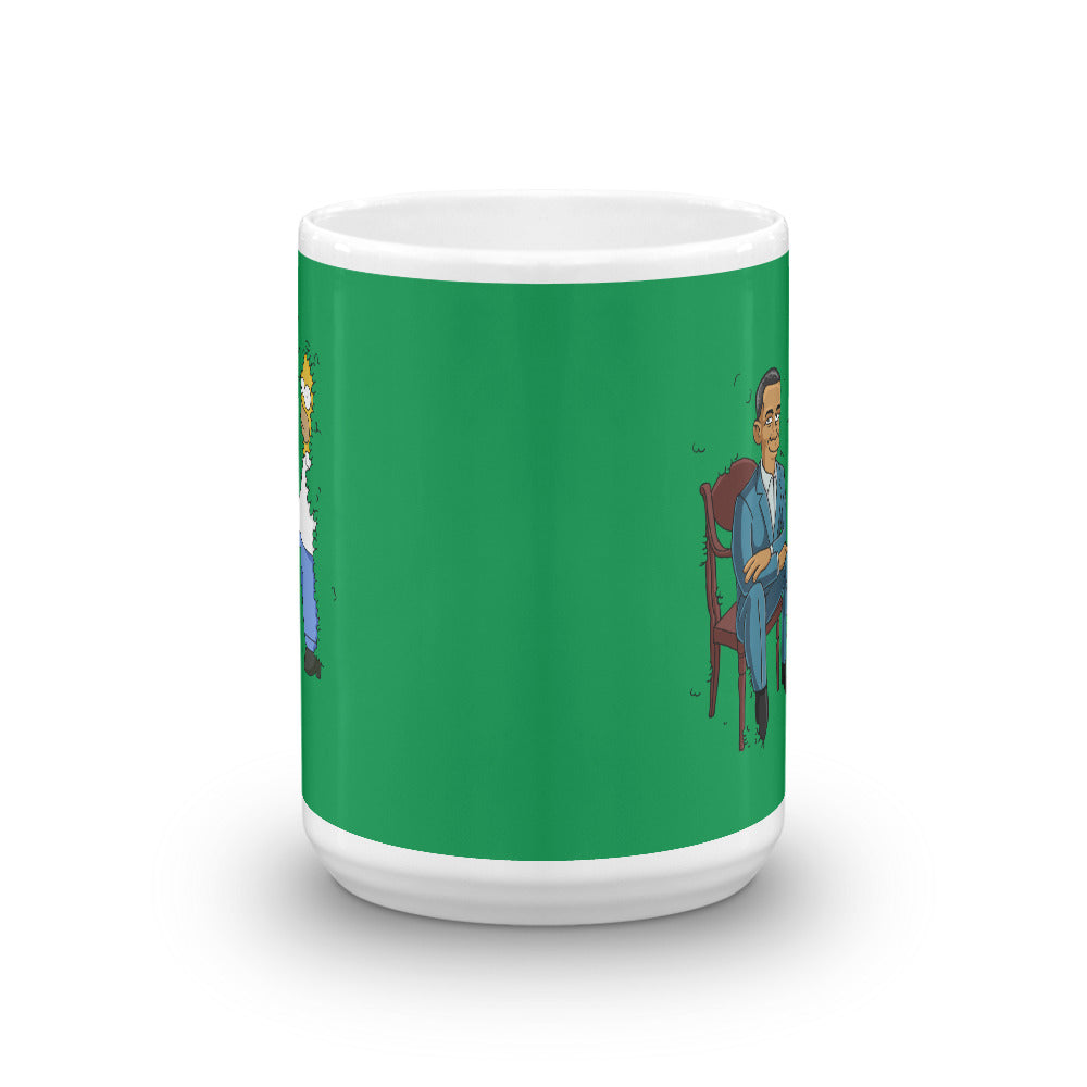 Obama Portrait Parody Mug