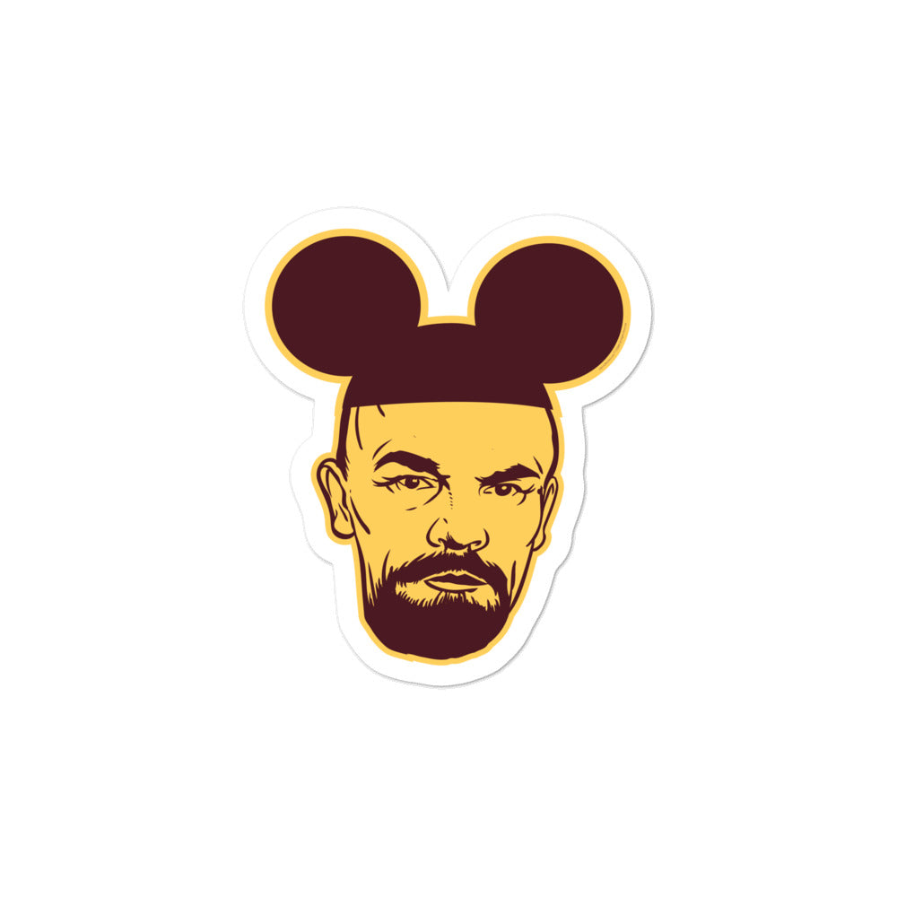 Vladimir Lenin In Mouse Ears Sticker