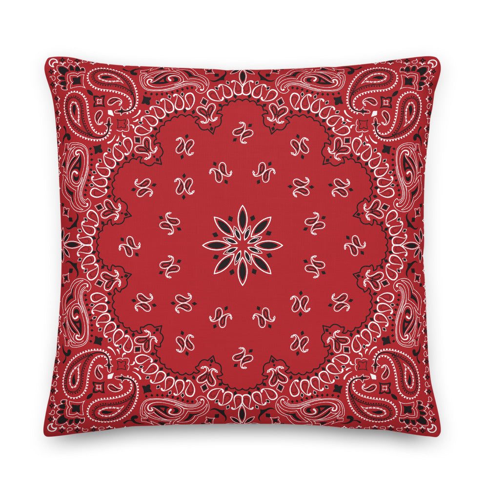 Bandana Pattern Premium Pillow